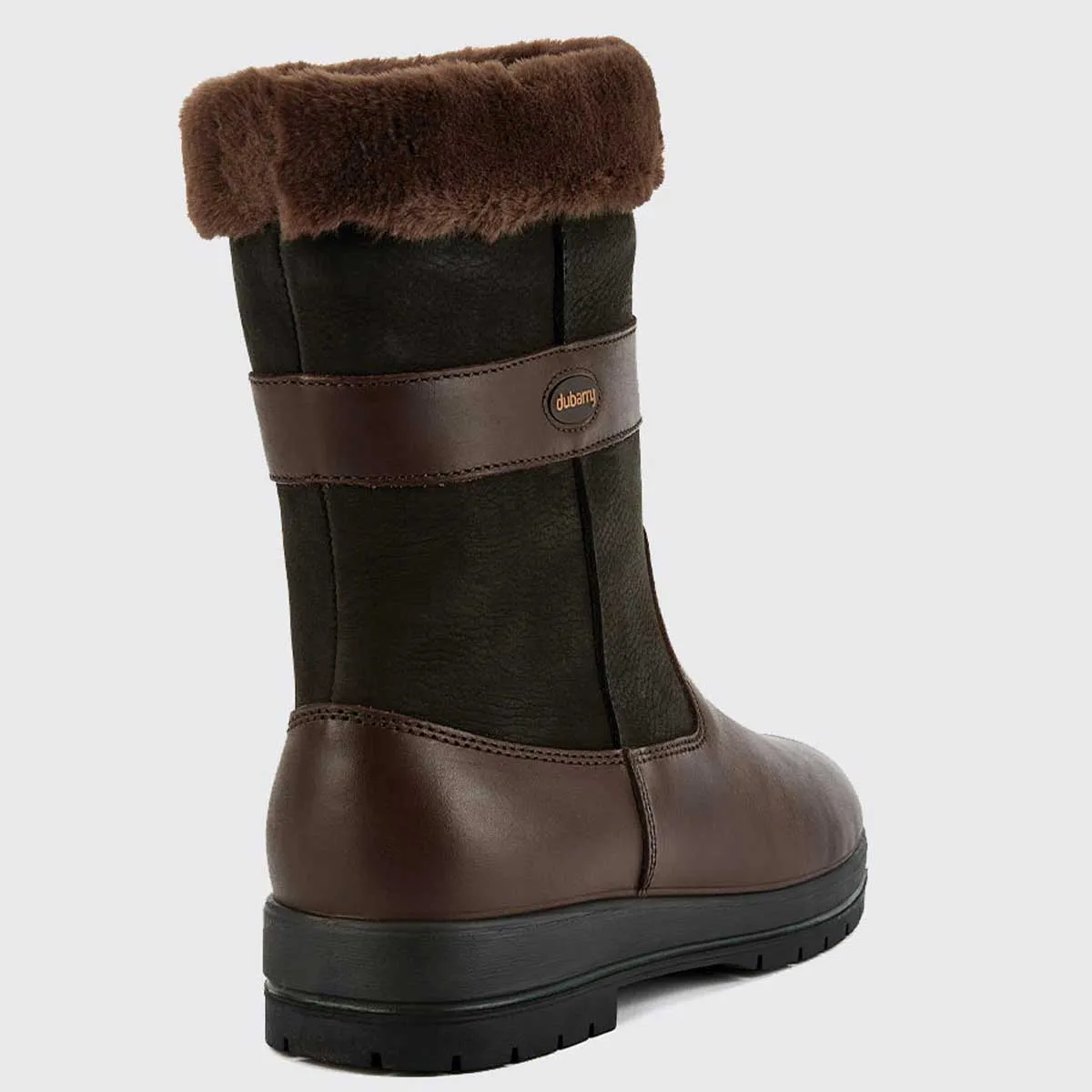 40% OFF DUBARRY Foxrock Fur Lined Country Boots - Womens - Black/Brown -Size: UK 3.5 (EU36)