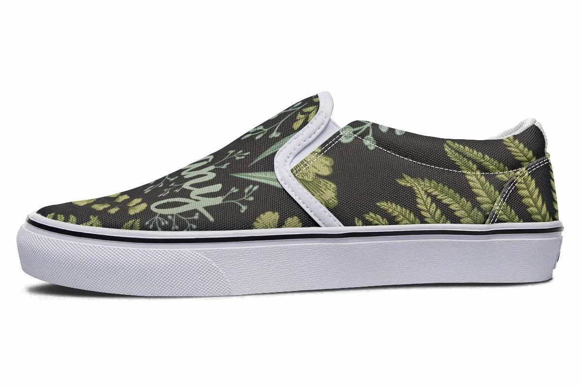 Botany Plant Slip-On Shoes