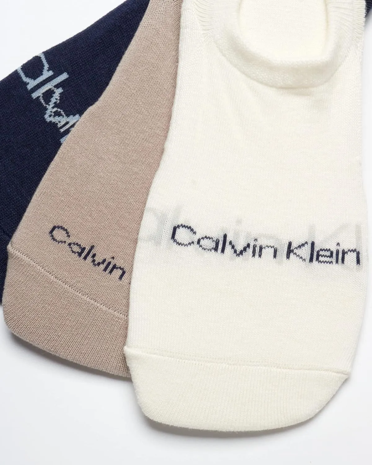 Calvin Klein Men's Liner Socks - 6 Pack Cushioned Non-Slip No Show Sneaker Loafer Socks - Ultra Low Cut Socks for Men (7-12)