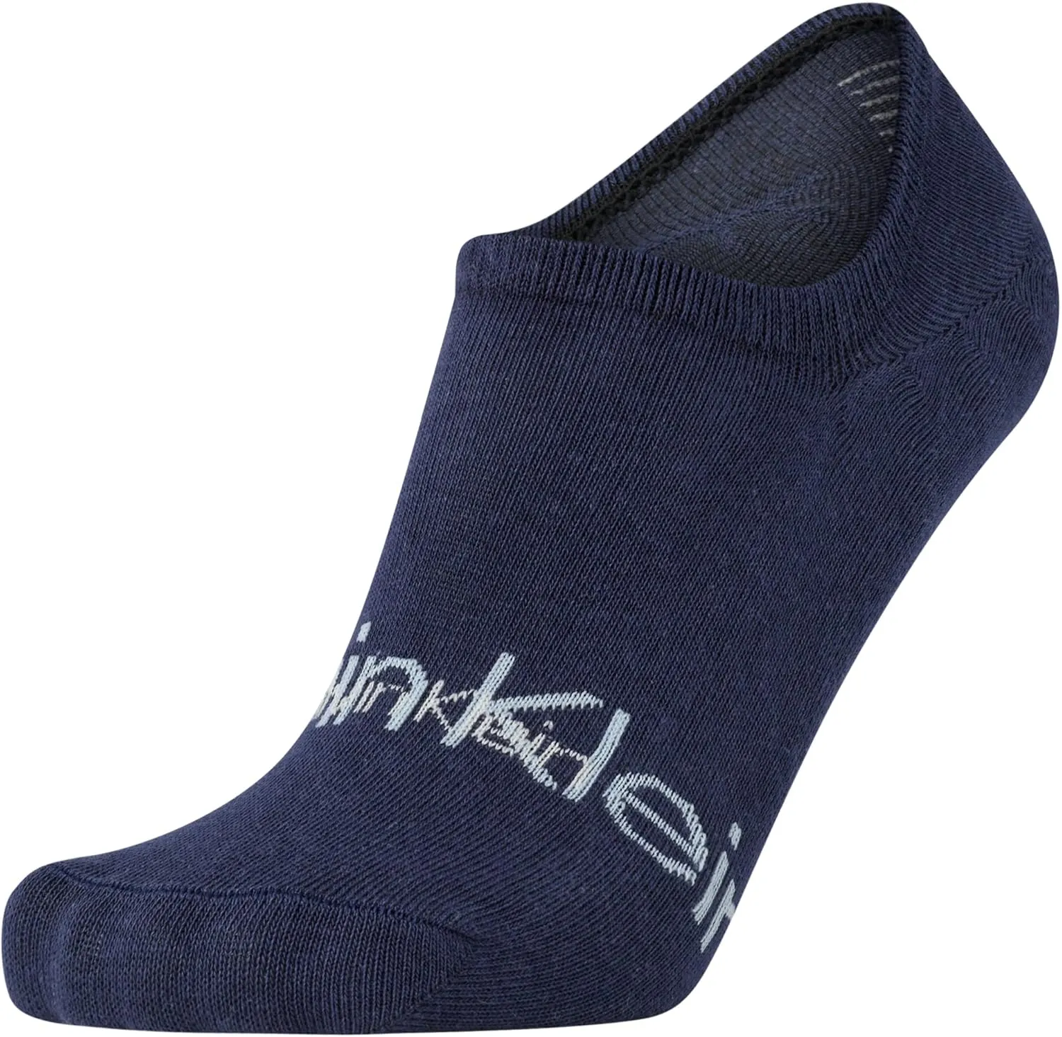 Calvin Klein Men's Liner Socks - 6 Pack Cushioned Non-Slip No Show Sneaker Loafer Socks - Ultra Low Cut Socks for Men (7-12)