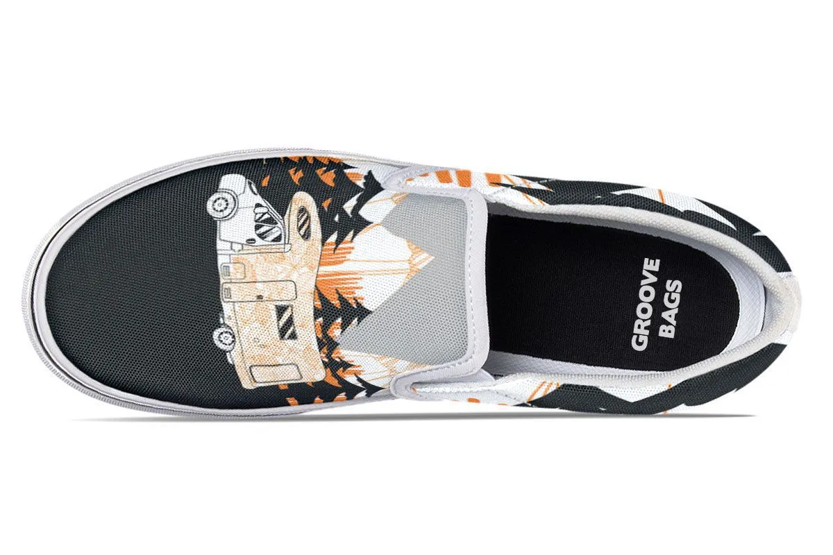 Camping Art Slip-On Shoes