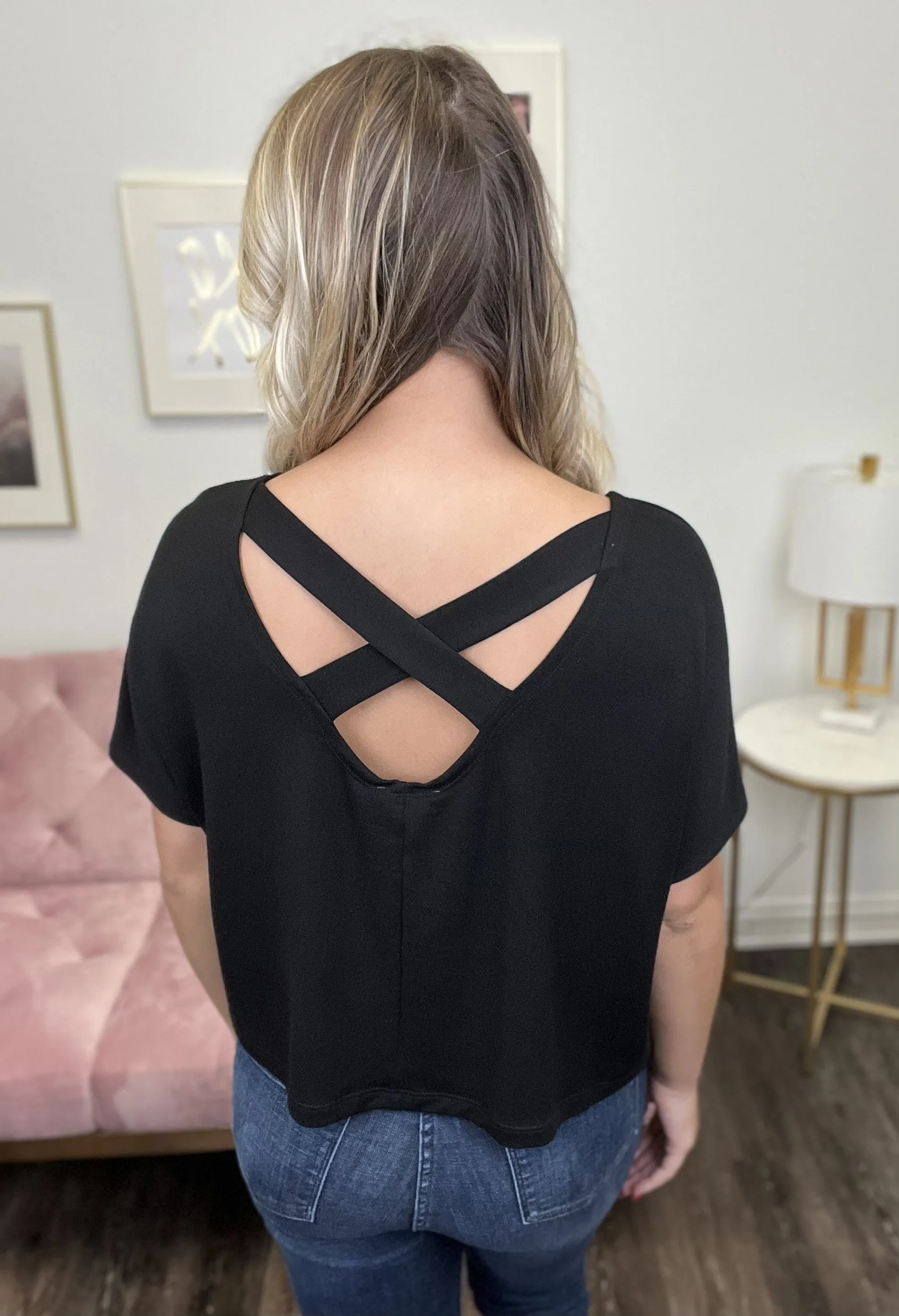 Charming Crossover Top * Final Sale*