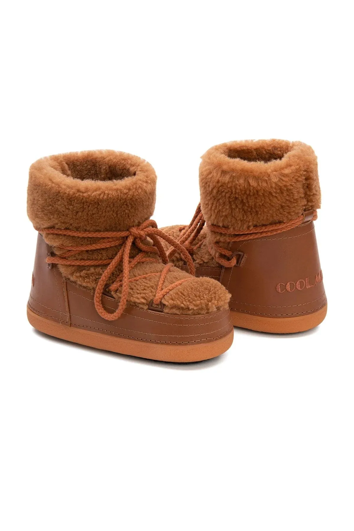 Cool Moon Genuine Fur Women's Snow Boot - SCB-251211-TB