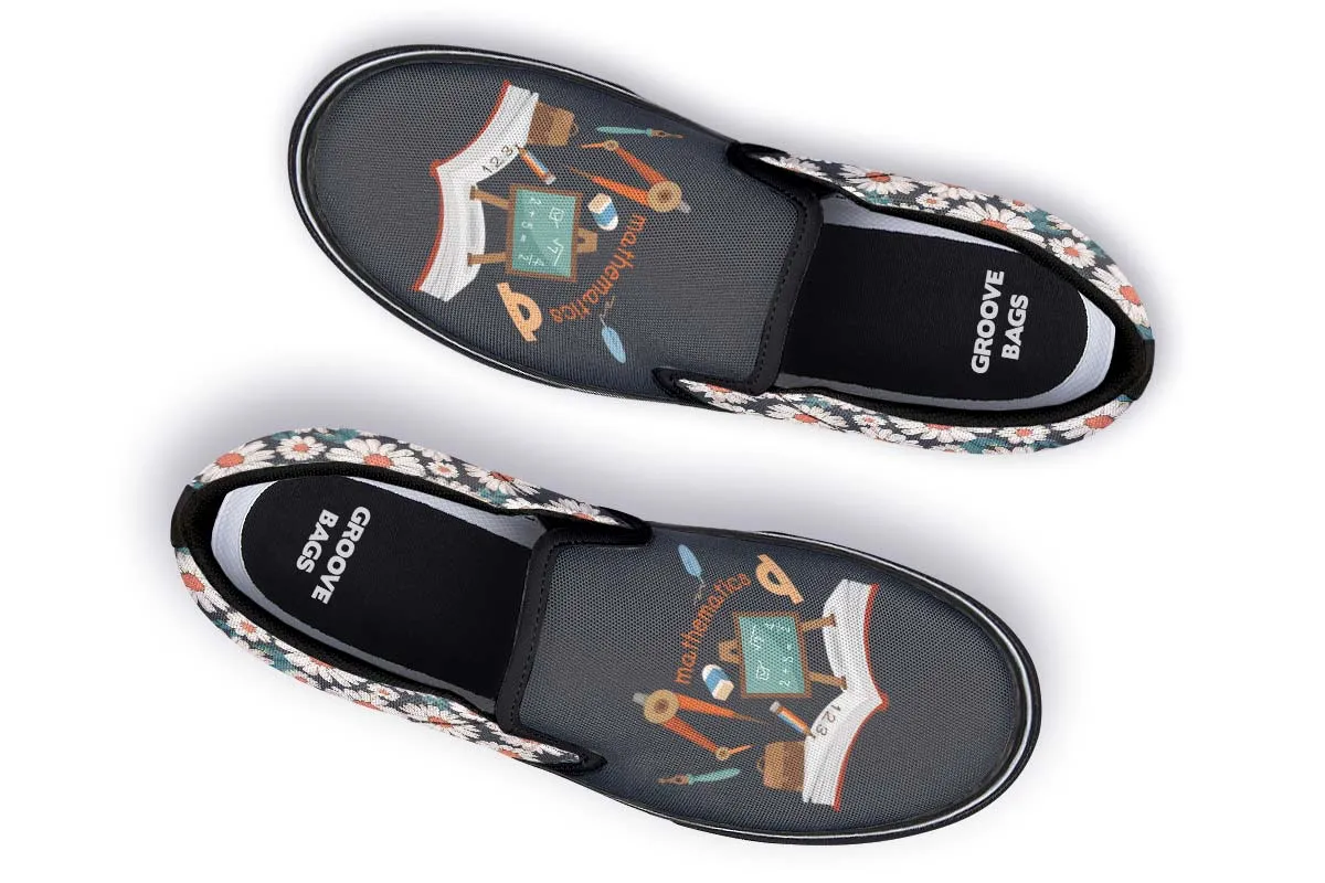 Daisy Mathematics Slip-On Shoes