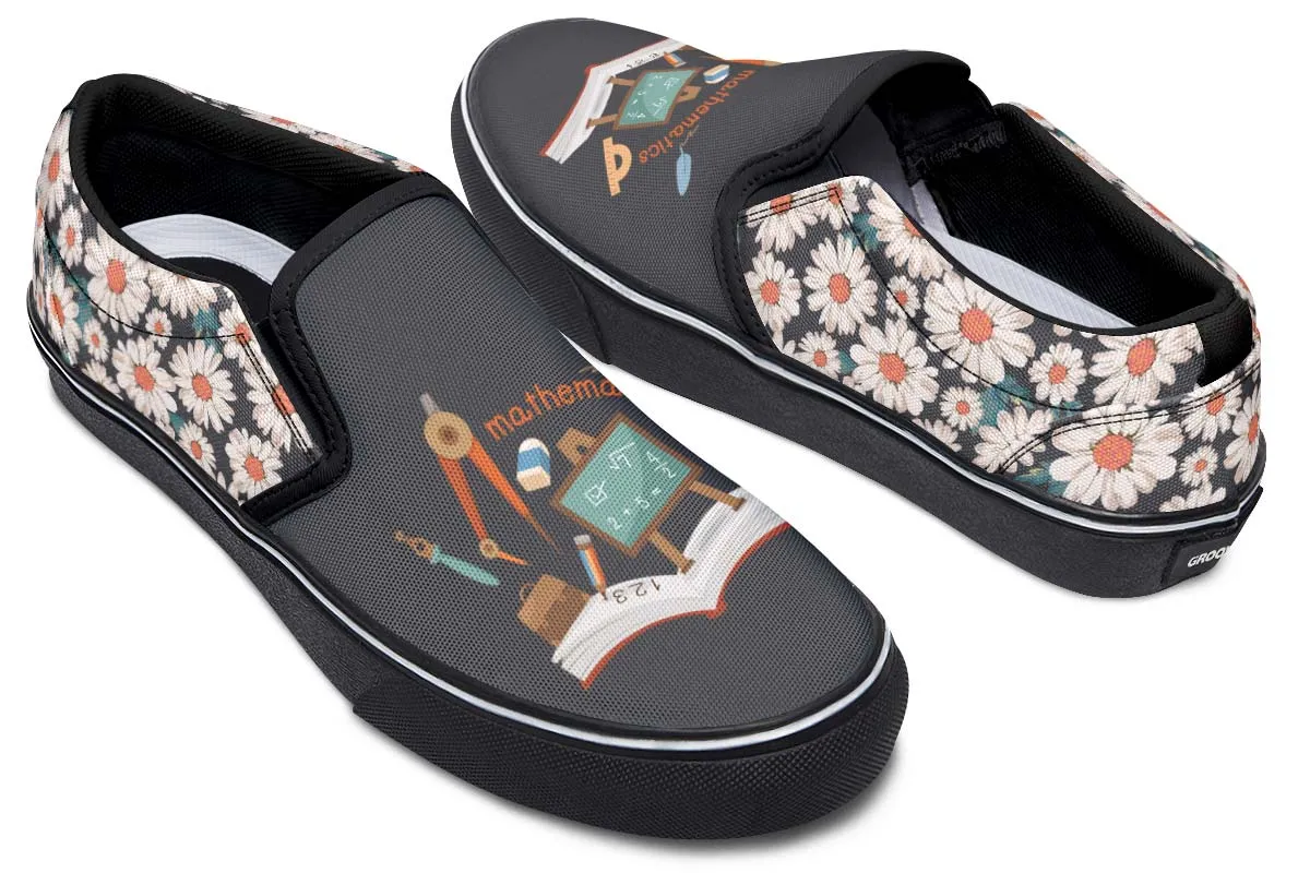 Daisy Mathematics Slip-On Shoes