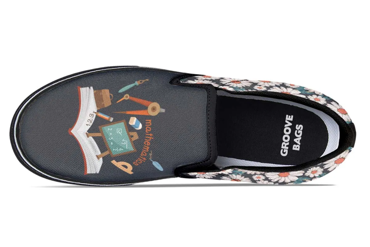 Daisy Mathematics Slip-On Shoes
