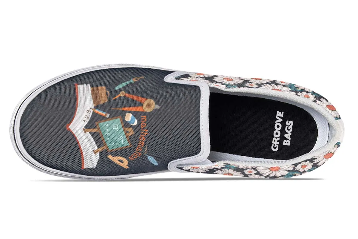 Daisy Mathematics Slip-On Shoes