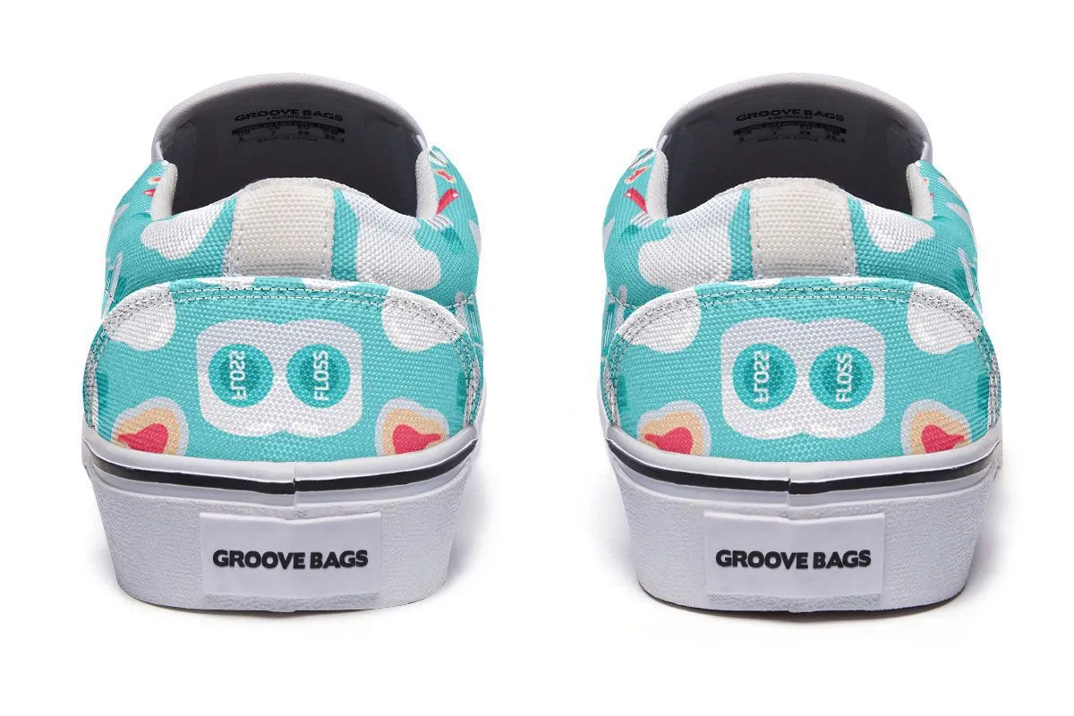 Dentist Pattern Slip-On Shoes