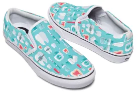 Dentist Pattern Slip-On Shoes