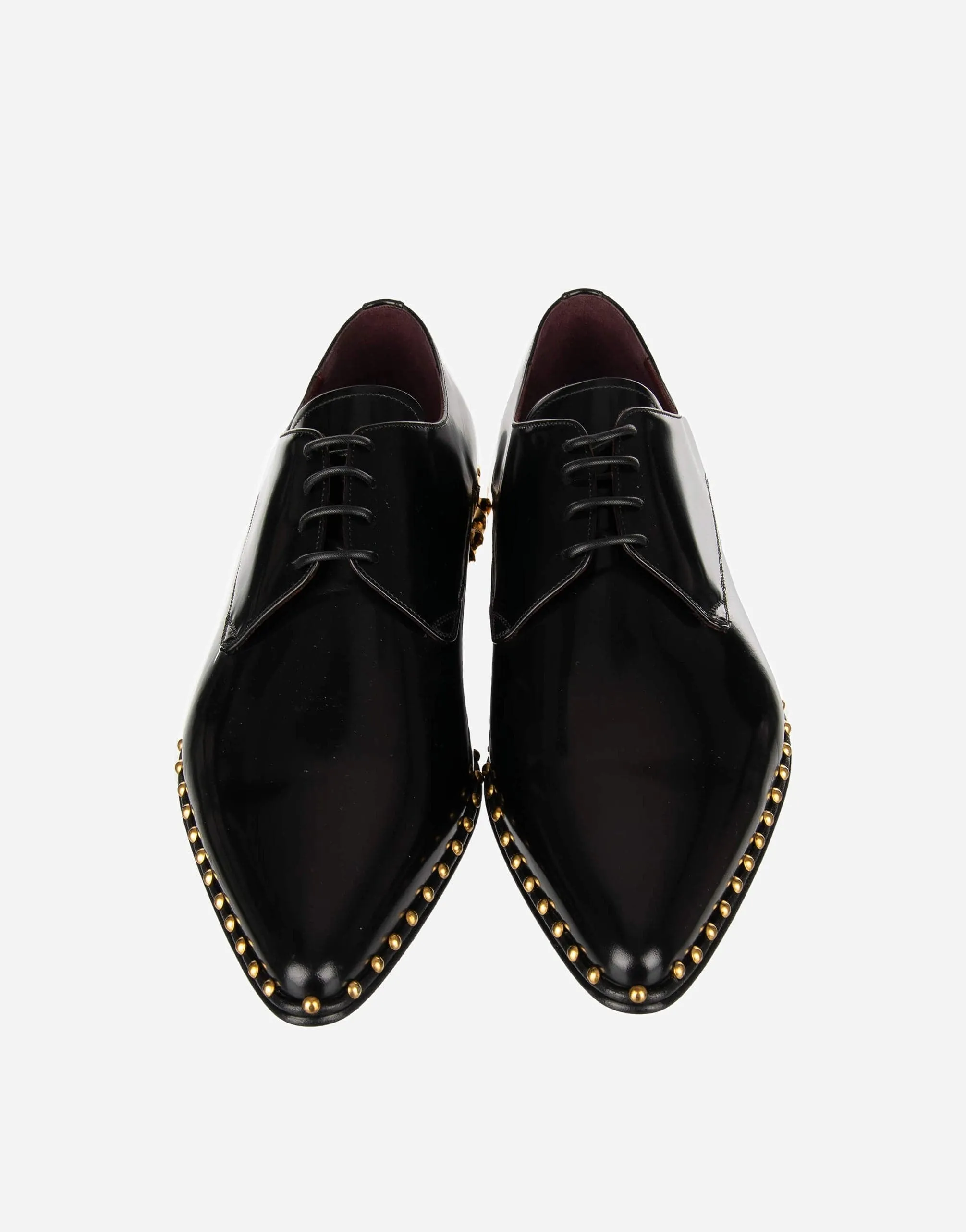 Derby Shoes With Studded Details