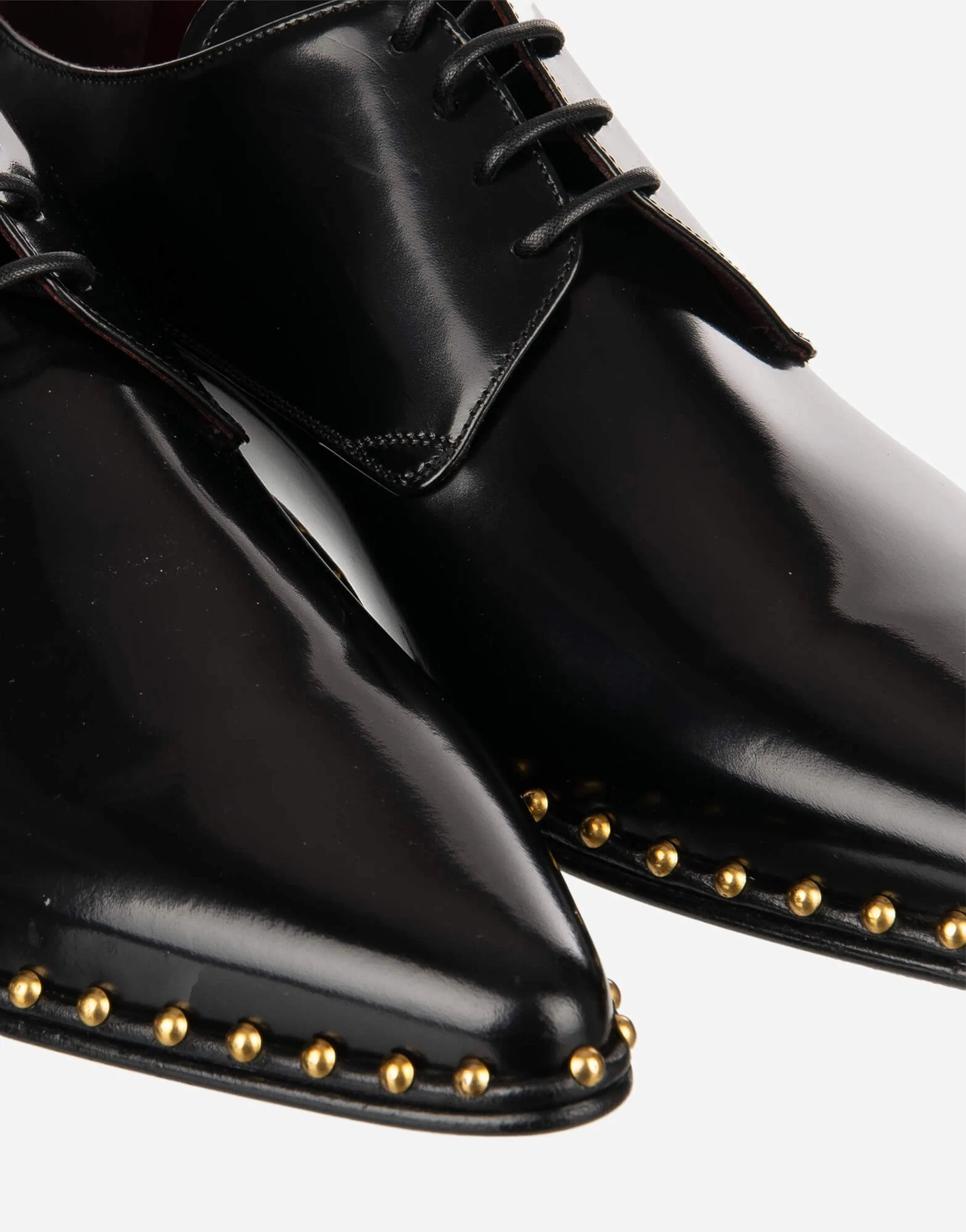 Derby Shoes With Studded Details