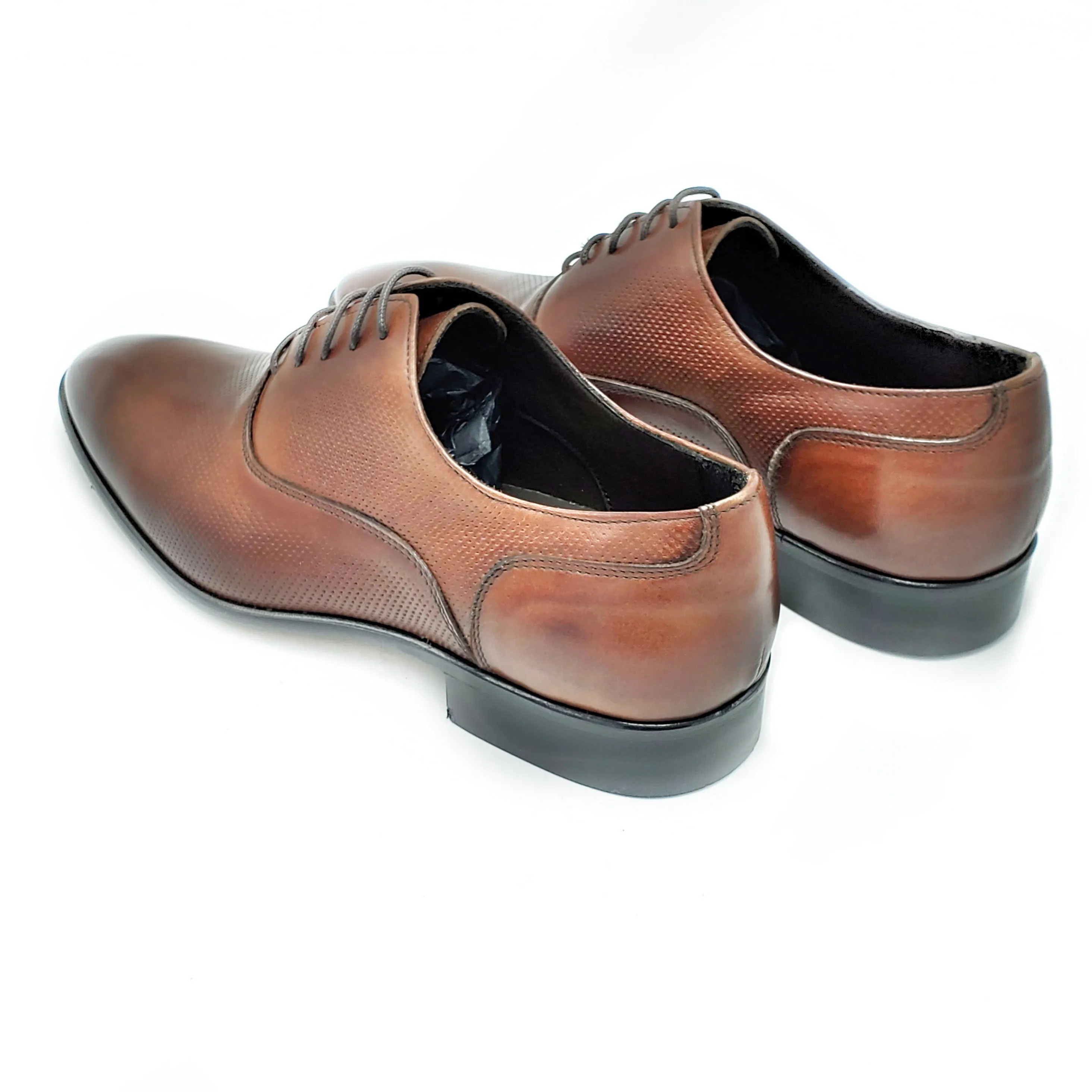Di Franco Shoes Debry Blake Stich (Brown) vero cuoio