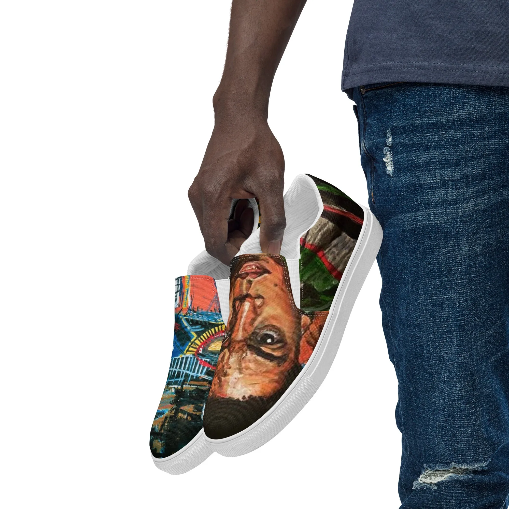 LeMack Men’s slip-on canvas shoes