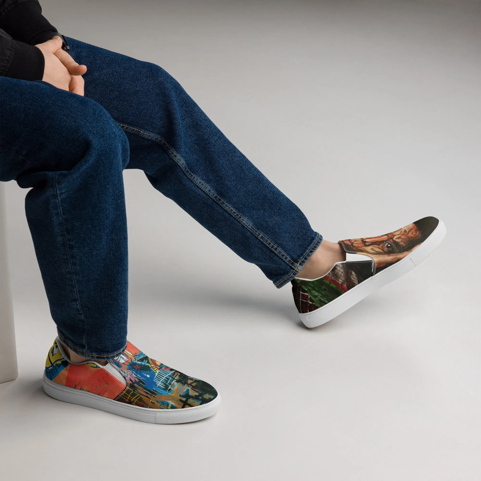 LeMack Men’s slip-on canvas shoes