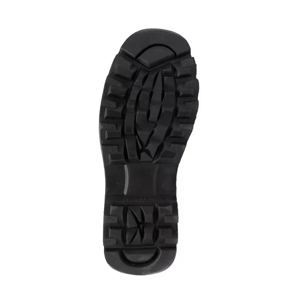 Men's Hiker Work Boots - Steel Toe - Black Size 10(M)