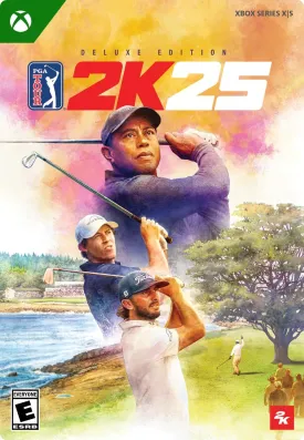 PGA Tour 2K25: Deluxe Edition- Xbox Series X|S [Digital Code]