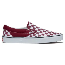 Vans Classic Slip-On Shoes - Checkerboard Rhododendron