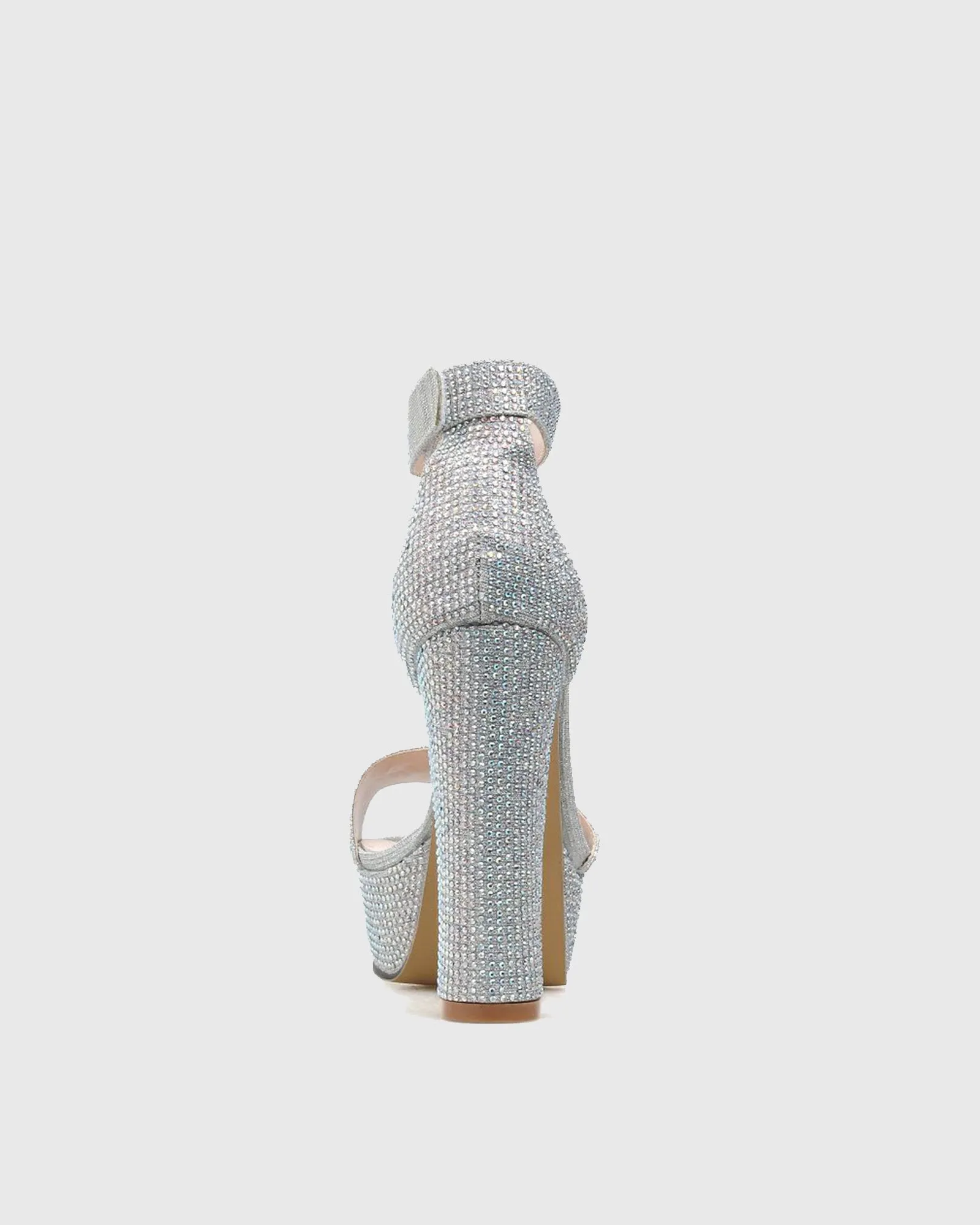 Xiu Rhinestone Strap Platform Sandals